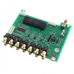 Preamplifier Module 6 Channels RCA with OLED Screen