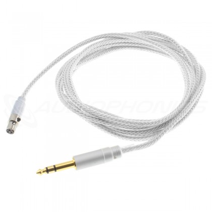 1877PHONO CALI WHITE 6.35-MINI XLR Câble pour Casque Jack 6.35mm / Mini XLR Blanc 3m