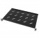 Rack Shelf 1U 300mm 25kg Steel Black