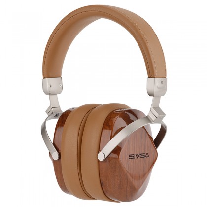 SIVGA ORIOLE Dynamic Closed-Back Over-Ear Headphone Circumaural 32Ω 108dB 20Hz-20kHz Zebrano