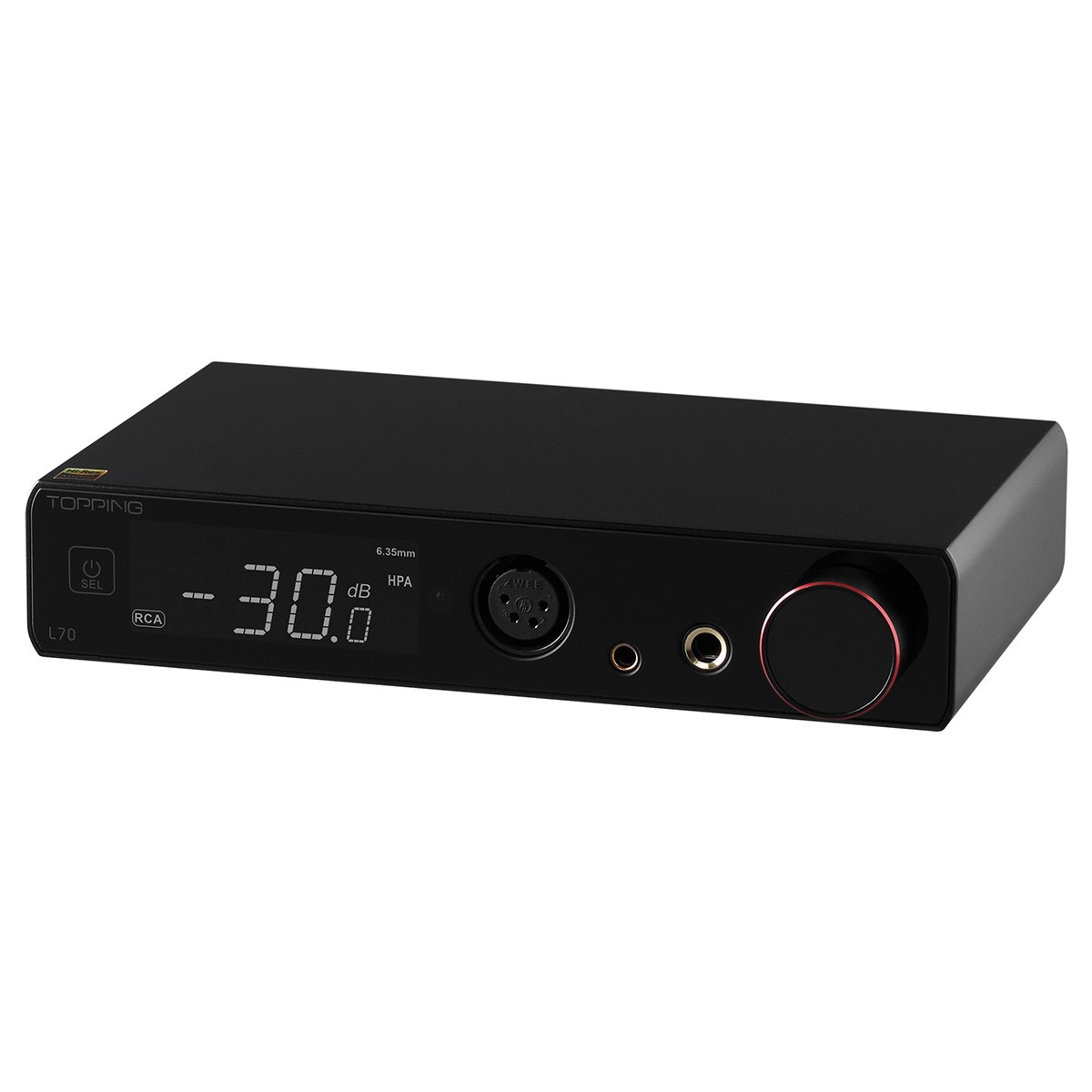 TOPPING L70 Balanced NFCA Headphone Amplifier / Preamplifier Black