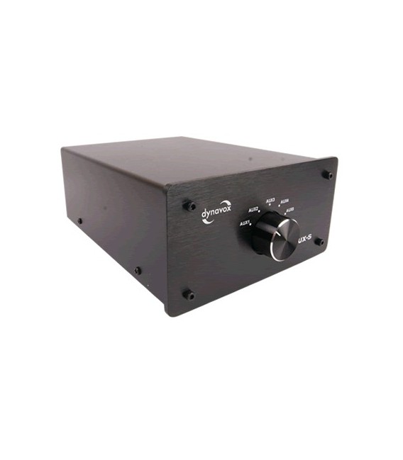 Commutatore Audio Dynavox AUX-S - 5 Ingressi RCA - Nero, Metallo - Foto 7