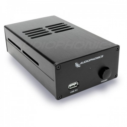 AUDIOPHONICS Linear Regulated Low Noise Power Supply USB 115V to 5V 3.5A 25VA
