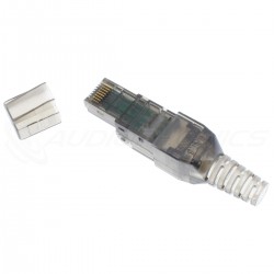 Connecteur RJ45 Ethernet Cat6 UTP Montage Simplifié Ø9mm