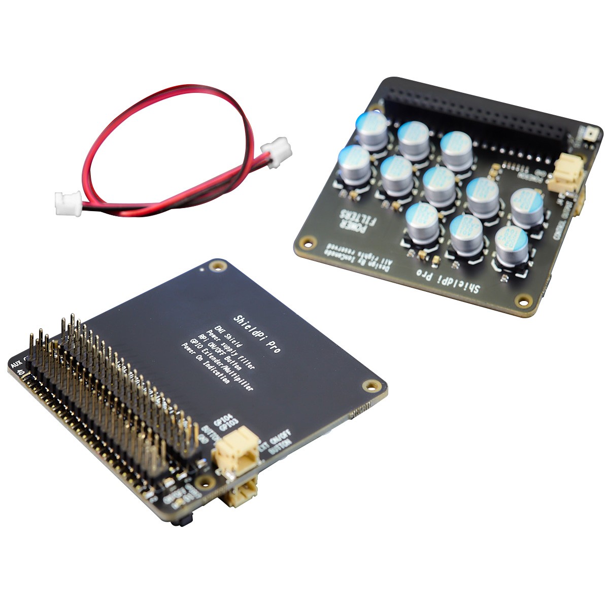 IAN CANADA SHIELDPI PRO Module Multifonction Blindage EMI / Filtre d'Alimentation pour Raspberry Pi