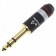 ATAUDIO AT-0T Jack 6.35mm TRS Connector Gold Plated Ø8mm Red