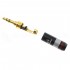 ATAUDIO AT-5G Jack 3.5mm TRS Connector Gold Plated Ø6mm Red
