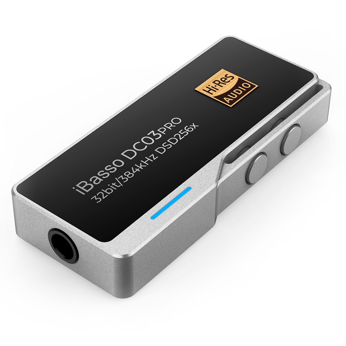 IBASSO DC03Pro Portable DAC Headphone Amplifier 2x CS43131 USB-C 32bit 384kHz DSD256 Silver