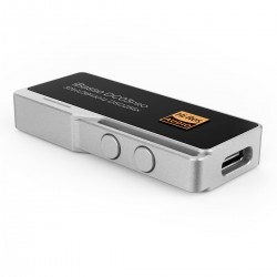 IBASSO DC03 DAC Amplificateur Casque Portable 2x CS43131 USB-C 32bit 384kHz DSD256 Argent