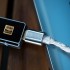IBASSO CB18 Câble USB-C Mâle vers USB-C Mâle OTG Cuivre Plaqué Argent 10cm