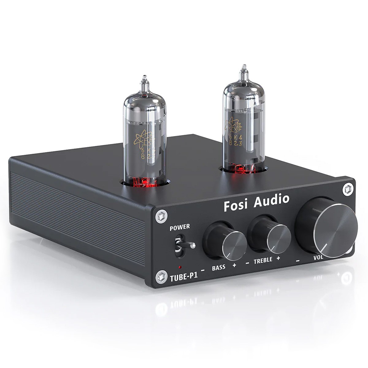 FOSI AUDIO TUBE-P1 Tube Preamplifier 2x 6K4