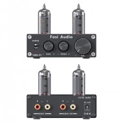 FOSI AUDIO TUBE-P1 Tube Preamplifier 2x 6K4
