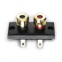 ATOHM WT-5524-G Speaker Terminal Block Gold Plated 54x24mm (Unit)