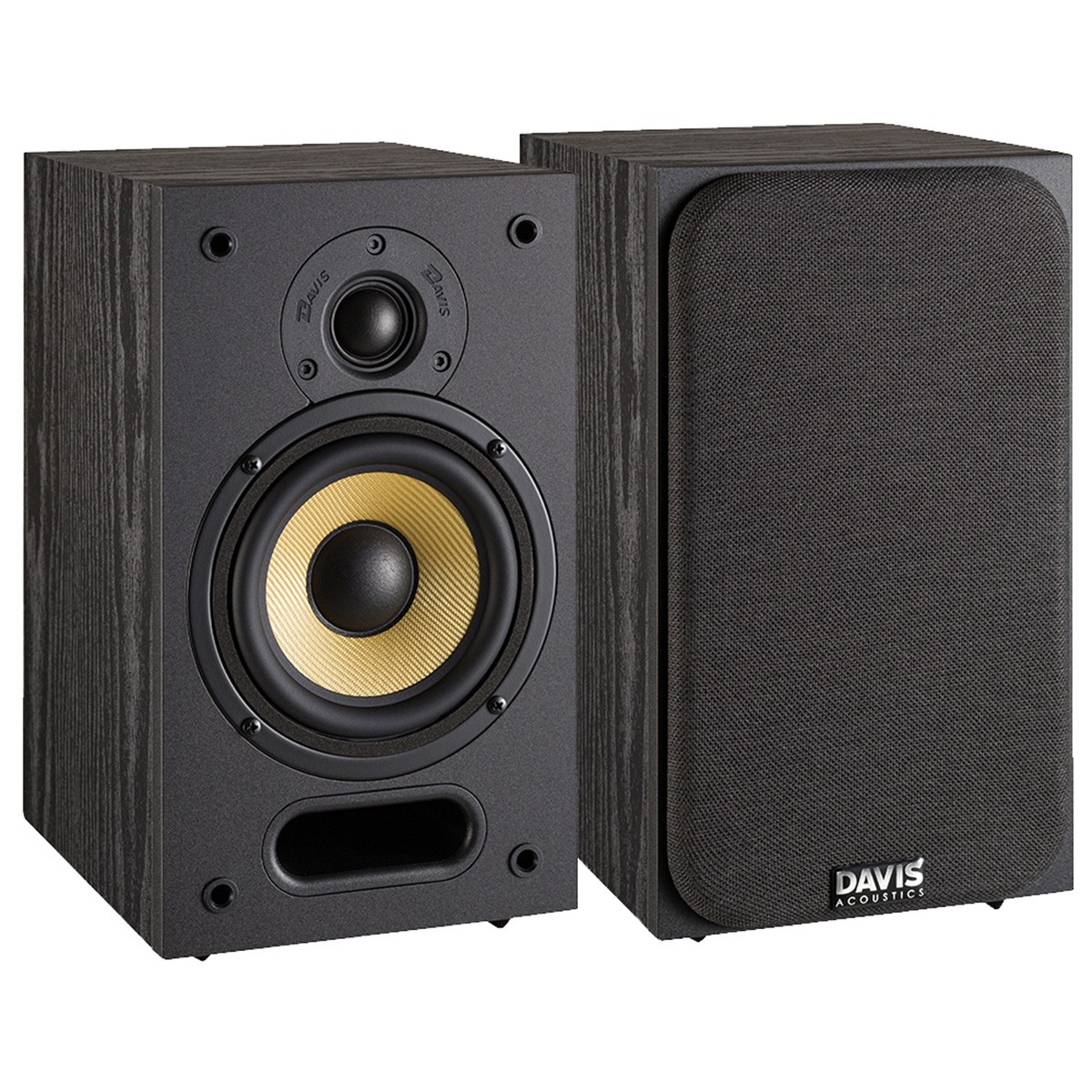 DAVIS ACOUSTICS ARIANE 1 Bookshelf Speakers 2-Way 80W 88dB 55Hz-20kHz Black (Pair)