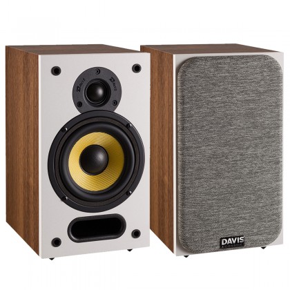 DAVIS ACOUSTICS ARIANE 1 Enceintes Bibliothèque 2 Voies 80W 88dB 55Hz-20kHz Noyer (La paire)