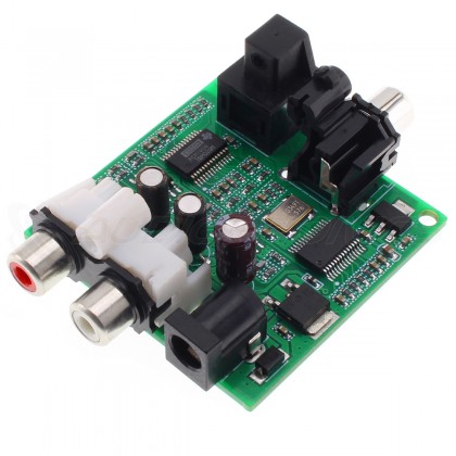 ADC Board Analog Digital Converter PCM1804 RCA to SPDIF 24bit 192kHz