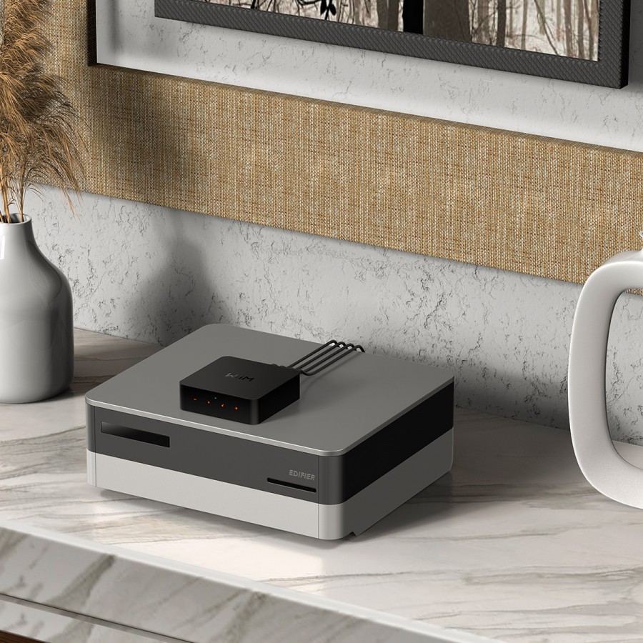 Audiophonics - WIIM PRO Audio Streamer Bit-Perfect WiFi AirPlay 2 DLNA Chromecast Multiroom Bluetooth 5.1 24bit 192kHz