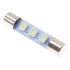 LED Fuse Lamp for Vu-meter / Tuner Warm White Yellow 8V