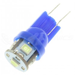 Ampoule à LED SMD 8V Bleu Froid