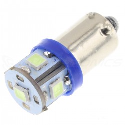 SMD LED Light Bulb 6.3V BA15S Base Cold Blue