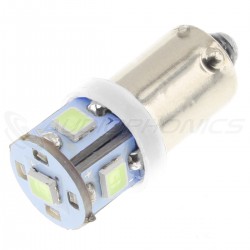 SMD LED Light Bulb 6.3V BA15S Base Warm White