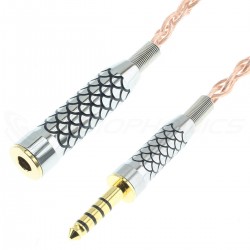 SENDY AUDIO Rallonge Jack 4.4mm Symétrique Femelle Cuivre OCC 6N 1.5m