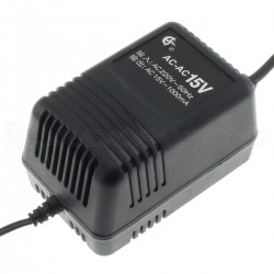 Power Adapter 220-230V AC to 15V 1A AC