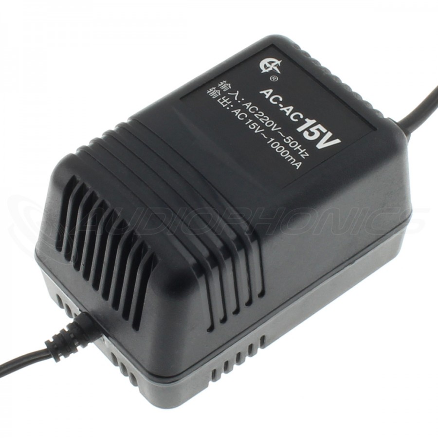 Audiophonics - Adaptateur Secteur 220-230V AC vers 15V 1A AC
