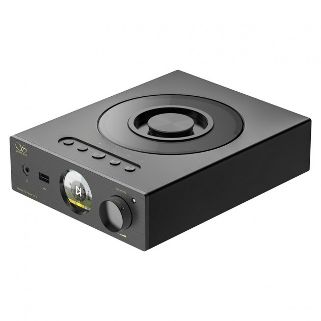 DSD256　5.0　LDAC　32bit　Audiophonics　384kHz　Philips　SHANLING　CD　CD80　HD850　Bluetooth　EC3　ES9219C　Sanyo　Player　Black