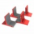 BURSON AUDIO COOL STAND GT RED Support Vertical pour Amplificateur Burson Audio (Set x4)