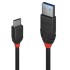 LINDY BLACK LINE Male USB-A to Male USB-C 3.2 Cable SuperSpeed+ 10Gbps 3A 1.5m