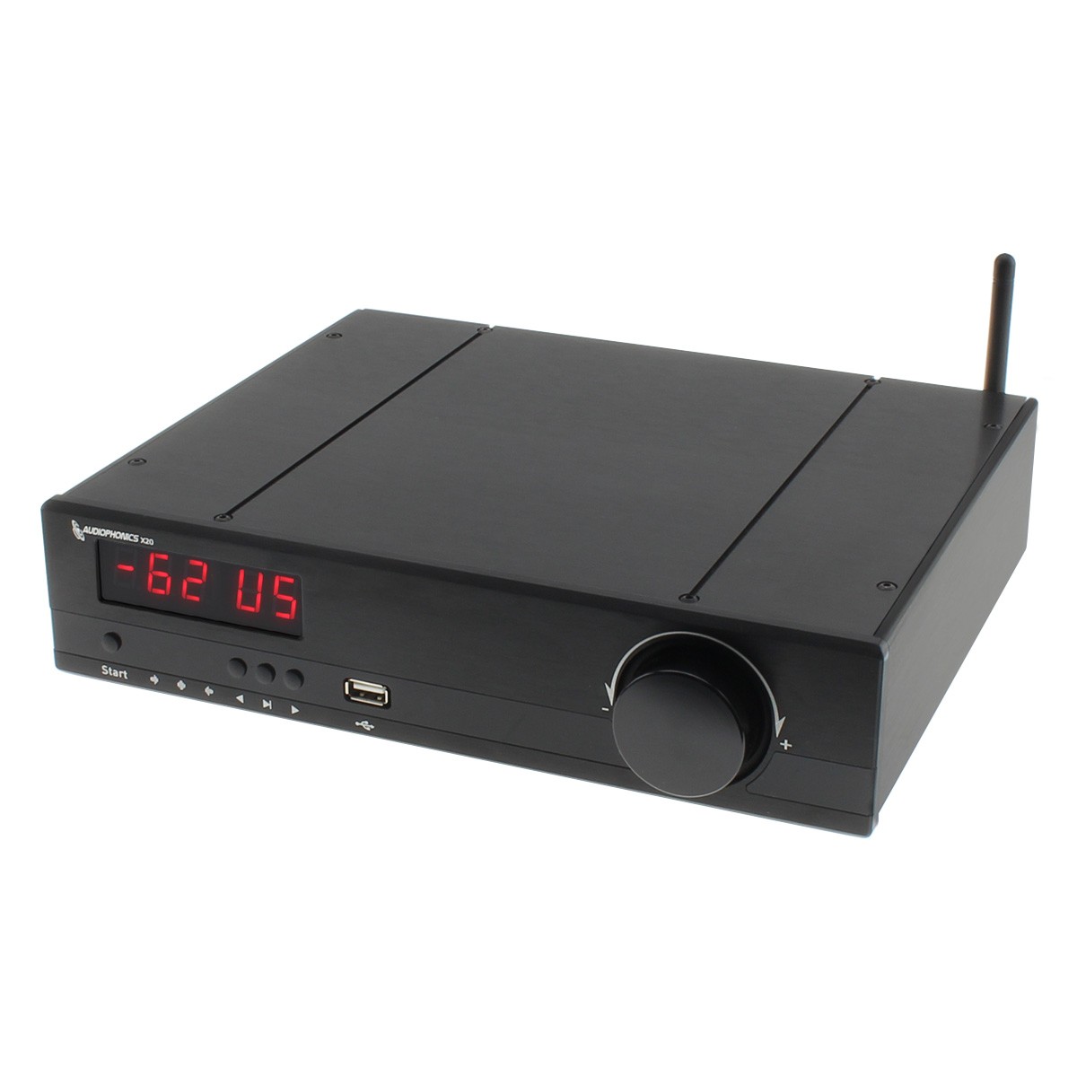 AUDIOPHONICS TPA-S120 Class D 2.1 Amplifier 2x TPA3255 Bluetooth 5.0 QCC5125 2x120W + 1x240W 4 Ohm 4 Ohm Black