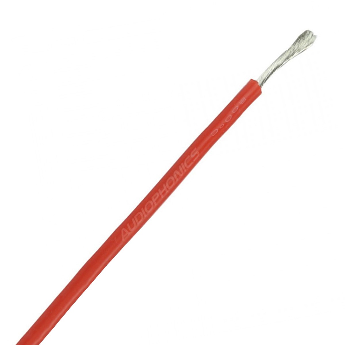 Fil de Câblage Multibrins Silicone 14AWG 2mm² Rouge