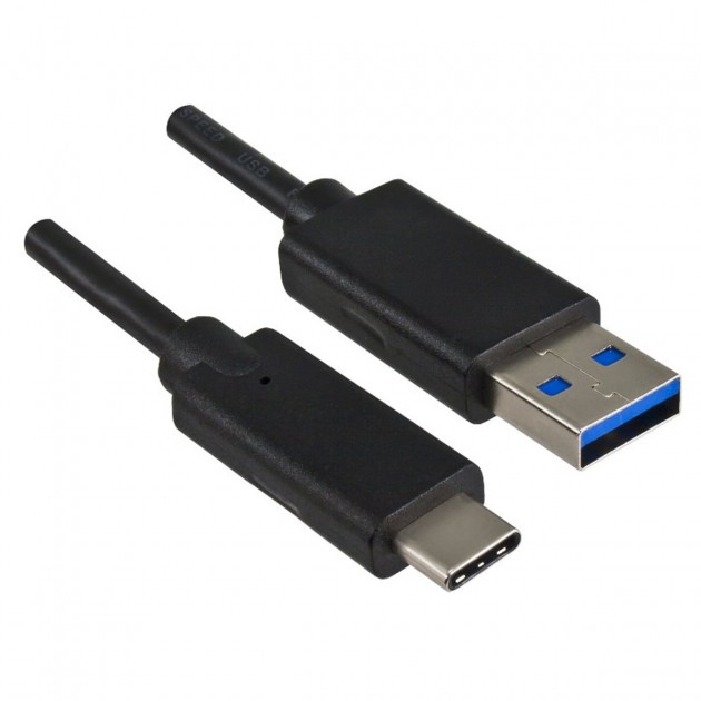 Audiophonics - Câble USB-C 3.1 Mâle vers USB-A 3.0 Mâle 50cm