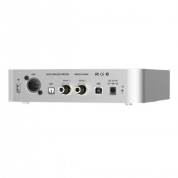 QULOOS QU02 Interface Numérique USB vers SPDIF I2S Accusilicon AS338 Argent