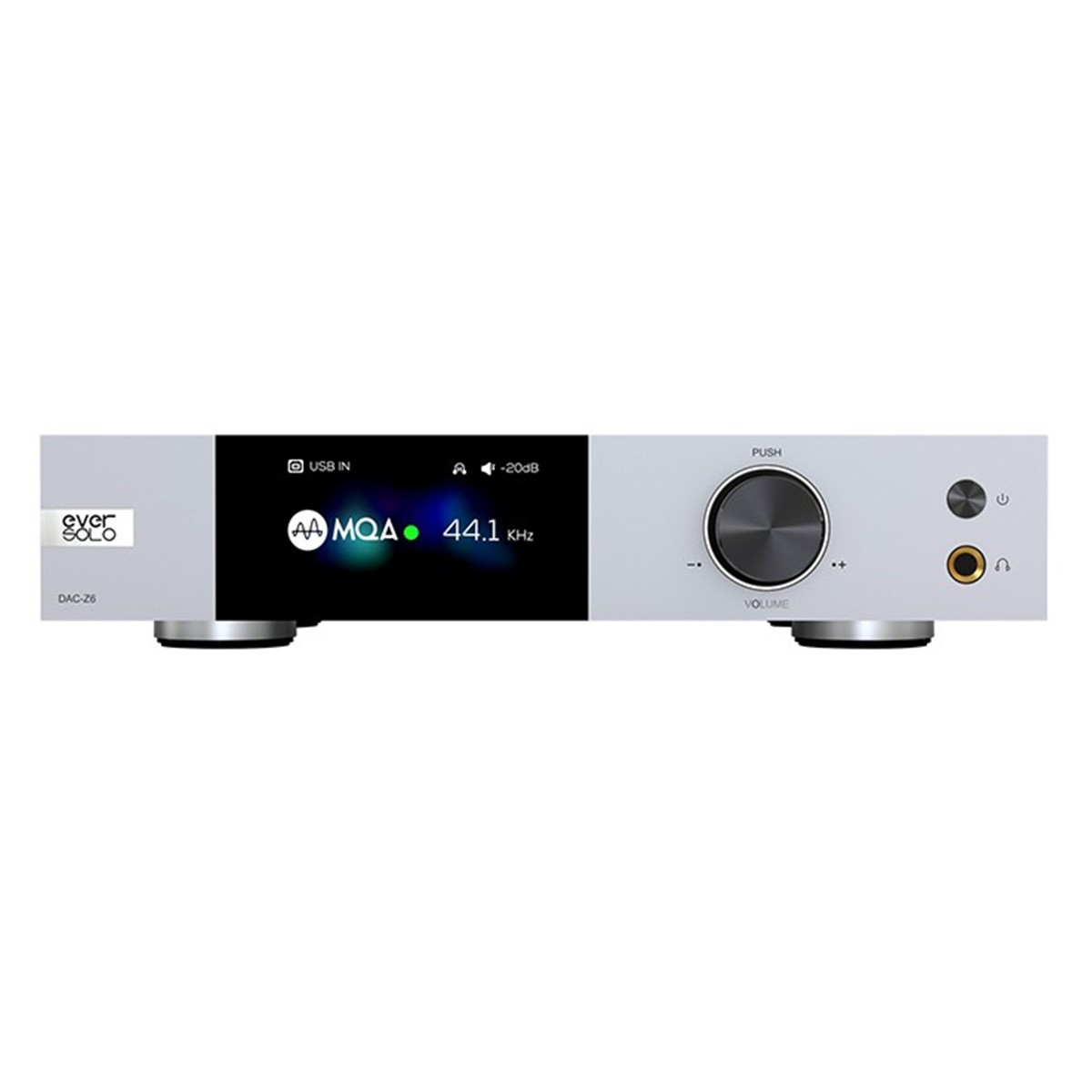 EVERSOLO DAC-Z6 DAC 2x ES9068 XMOS XU316 Bluetooth 5.0 32bit 768kHz DSD512 MQA