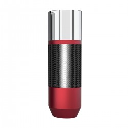 VIBORG XM203AG Connecteur XLR Mâle Argent Pur PTFE Ø11mm Rouge (Unité)