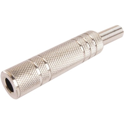 Connecteur Jack 6.35mm Femelle corps métal à souder Ø6mm (Unité)