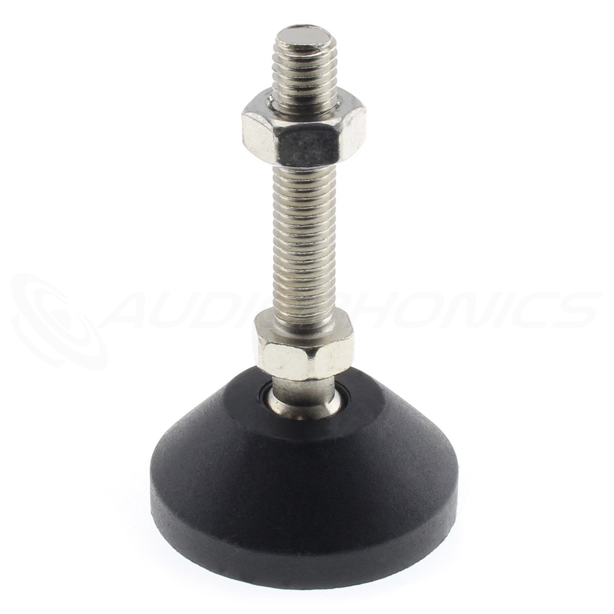 Budwig 50-Pack Medium Tall Round Rubber Feet - .437H X .875W - Made In USA For Electronics/Radios