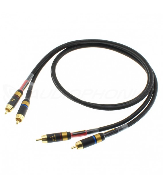 ATAUDIO KING WOLF RCA Interconnect Cable 6N OFC Copper Shielded Gold