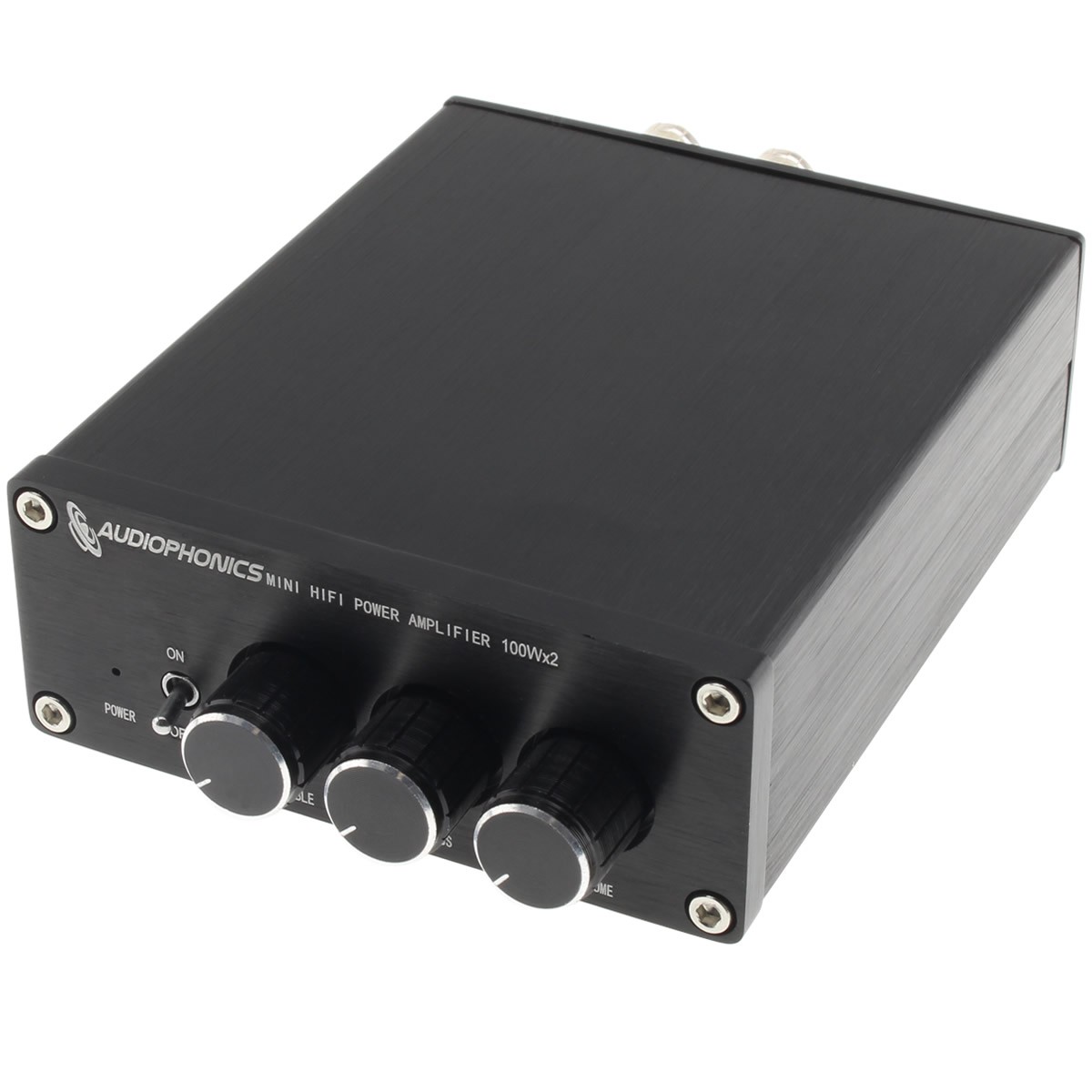 AUDIOPHONICS TPA-S25BT Class D Amplifier TPA3116 QCC3008 Bluetooth 5.0 2x45W 4 Ohm Gray