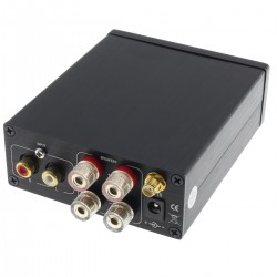 AUDIOPHONICS TPA-S25BT Class D Amplifier TPA3116 QCC3003 Bluetooth 5.0 aptX 2x25W 8 Ohm Black