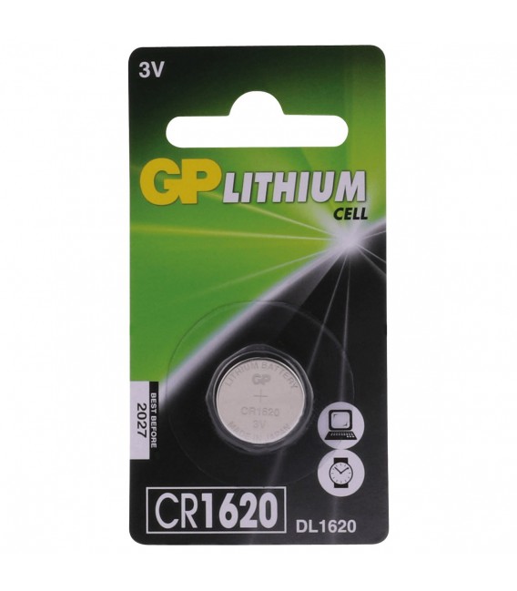 Pile bouton CR1620 Batterie Lithium 3V AgfaPhoto - 150803456