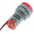 Red LED AC Current Ampere Meter 0-100A Ø29mm