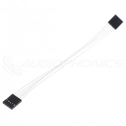XH2.54mm Cable 5 Pins Female / Female Silver Plated 15cm