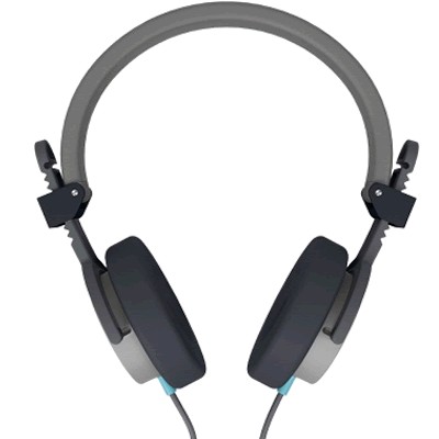 AIAIAI Capital Gray Stereo Headset with Remote and Microphone