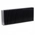 Radiateur Dissipateur Thermique Anodisé Noir 350x125x50mm