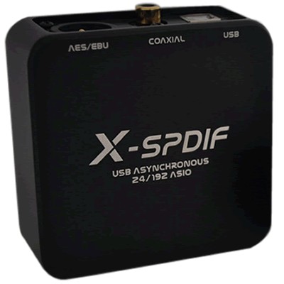 MATRIX X-SPDIF Interface USB 32bit / 192khz Coaxial AES / EBU