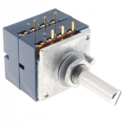 ALPS 50KAX2 Potentiomètre Stéréo Axe Méplat Haute Qualité 50kΩ