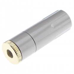 Female Balanced Jack 2.5mm Connector Gold Plated Ø8mm